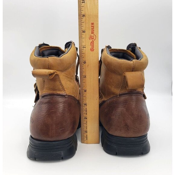Women's Polo Ralph Lauren Demond Leather Ankle Hiking Hunting Duck Lug Boot 11 - Picture 11 of 15